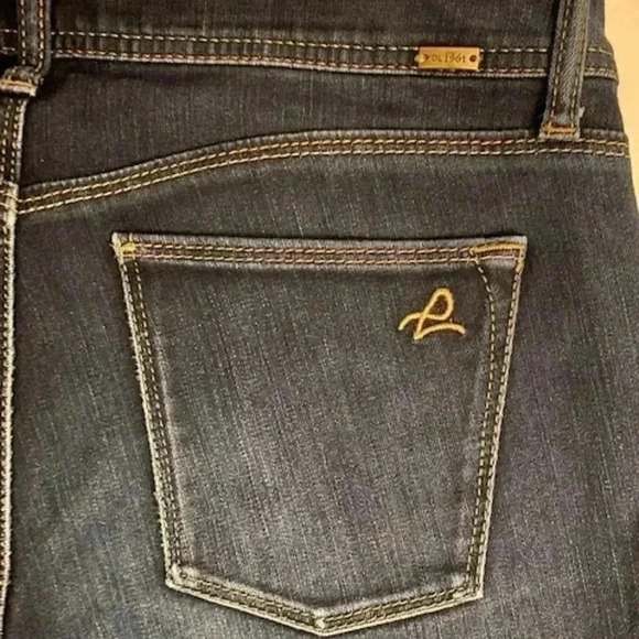 DL1961 Women's Coco Curvy Straight Jeans Twilight Wash Size 28 - Picture 5 of 13